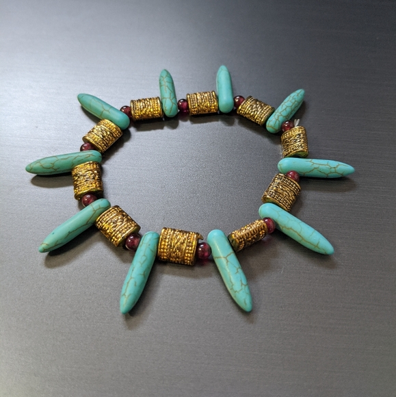 Handmade Bohemian Bracelet - Picture 3 of 8